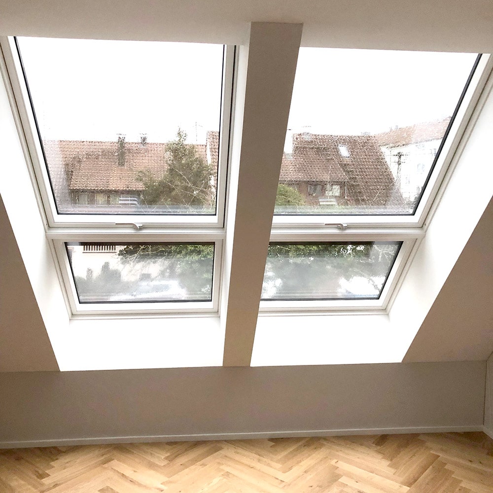 Roto Designo Klapp-Schwing-Fenster Holzdekor