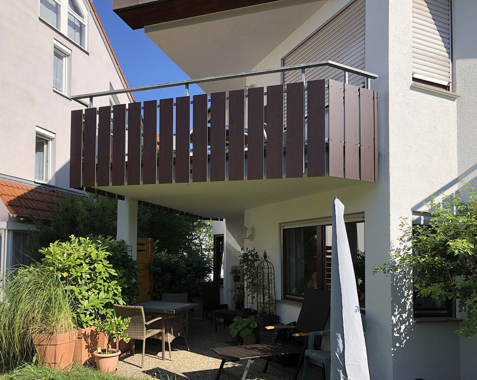 Balkonverkleidung Trespa, Leonberg