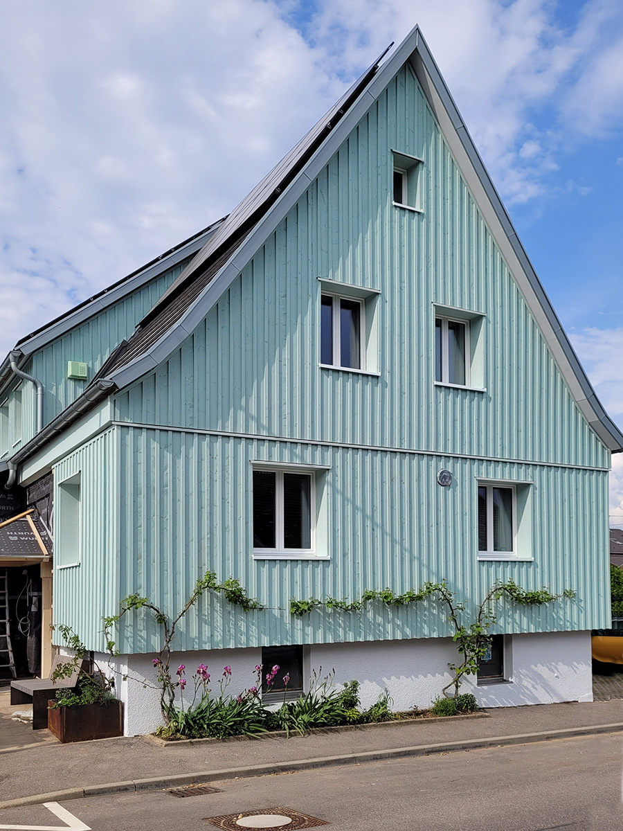 Boden-Leisten-Schalung, Höfingen