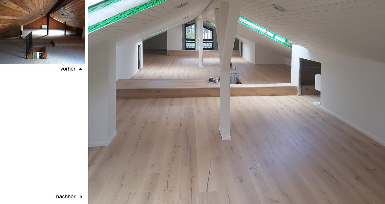 Parkett, Eiche, Gebersheim