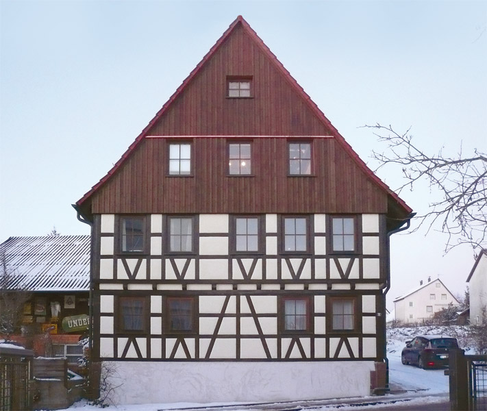 Fassadensanierung, Malmsheim